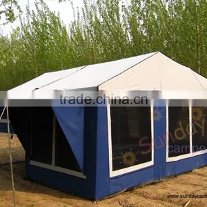 4x4 Jeep 4 Wheel Motorcycle Hard Floor Australia Style Car Trailer Tent For Sale thumbnail-1
