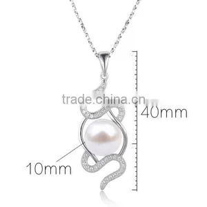 Feshwater Pearl Pendant Neacklace thumbnail-2