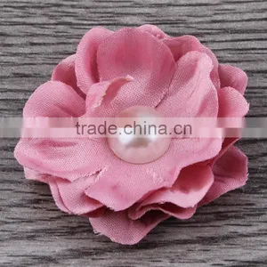 Small Fabric Flower Clip for Kids Hair Accessories thumbnail-2