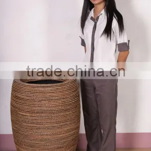 Natural Weaving Planter thumbnail-3