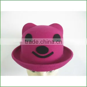 Womens Wool Felt Hats /bavarian Felt Hat /handmade Felted Wool Hats thumbnail-1