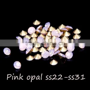 China Pink Opal Rhinestone for Wedding Decoration Wholesale thumbnail-1