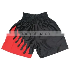 Muay Thai Boxing Short,flame Artwork ,embroidery thumbnail-1