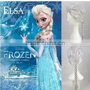 2014 New Design PrincessElsa Frozen Wig thumbnail-1
