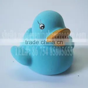 5cm Mini Turquoise Rubber Duck, Green Turquoise Duck, Floating Turquoise Bath Duck Baby Bath Toy thumbnail-1