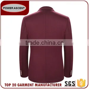 Mens Slim Fit Fashion Designs Shining Suits Office Uniforms For Men thumbnail-5