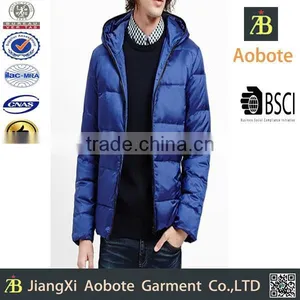 2015 Wholesale Man's Outdoor Thin Padded Jacket With Hoodie thumbnail-1