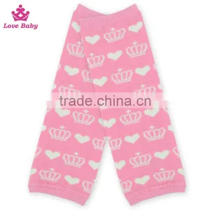 Stylish Crown Printed Fashion Cotton Leg Warmer Kid Knitting Leg Warmer Socks thumbnail-2