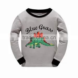 S15866A Wholesale Organic Cotton Children Pajamas Children's Sleepwear thumbnail-3