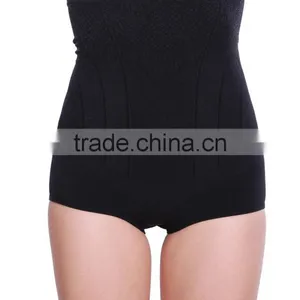 Solid Seamless Body Control Underwear Tummy Control Brief thumbnail-1