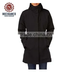 Woman Parka Clothes With Faux Fur Trim AD3217 thumbnail-1