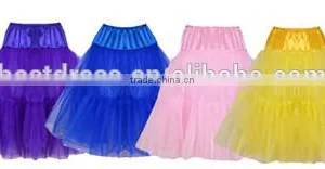 Bestdress White Rockabilly Pettiskirts 3 Layers Petticoat Red Streach Cheap Adult Pettiskirts thumbnail-1