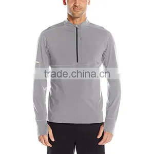 Hot Sale Custom Comfortable Reversible Men Running Half Zip Jacket thumbnail-1