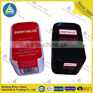 Plastic Box Customized Hotel Instant Shoe Shine Sponge for Shoe Care thumbnail-1