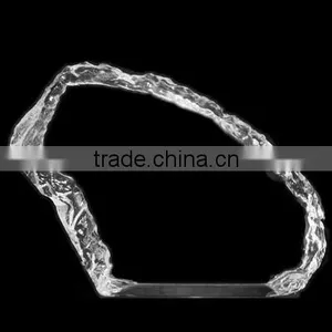 Optic Crystal Glass Blank Iceberg For Souvenirs Office Decoration JKC-0061 thumbnail-1