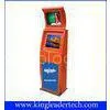 Extra Slim Dual Anti-Glare Outdoor Touch Screen Kiosk TSK9003-2D-L thumbnail-1