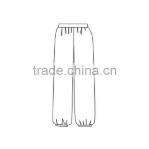 Child Rounded Jazz Pants. Long Jazz Pants. thumbnail-3