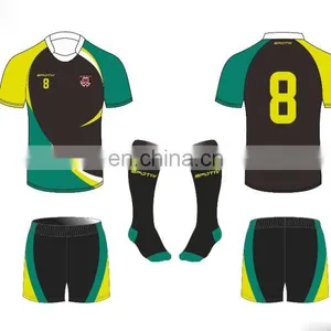 2015 Customize College Team Rugby Jersey Set thumbnail-1