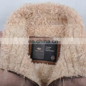 2015 Last Fashion Mens Handsome Warm Genuine Leather Jacket thumbnail-4