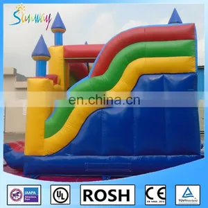 SUNWAY Custom Design Giraffe Inflatable Air Castle for Kits thumbnail-3
