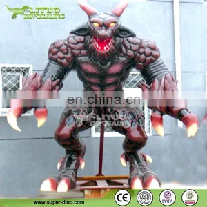 Amusement Park Fiberglass Monster Sculpture thumbnail-1