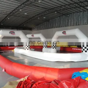 New Design Customized Size Inflatable Cars Mini 4wd Race go Karts Track for Sale thumbnail-2