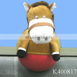 Easter Plush Jumping Rabbit Matches Bouncy Ball Baby Toy thumbnail-4