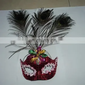 Black Lace Wholesale Party Sexy Custom Made Masquerade Venetian Masks MSK67 thumbnail-1