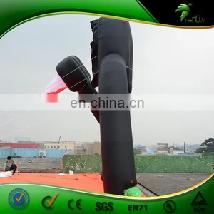 Customzied 6m High Black Inflatable Skull Halloween Arch thumbnail-4