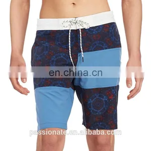 New Style Men Coolmax Floral Contrast Personalised Boardshorts thumbnail-1