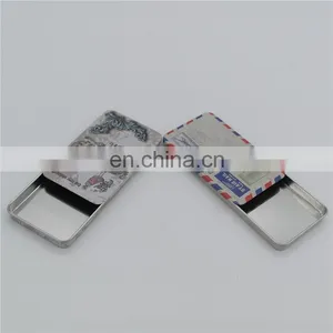 Small Metal Candy Tin Boxes With Slide Lid Chewing Tin Boxes thumbnail-5