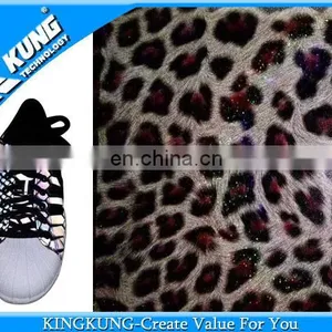 High Quality Reflect Light Microfiber PU Leather thumbnail-1