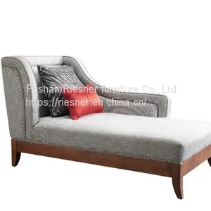 Contemporary Post Modern Solid Wood King Bed Customizable thumbnail-2