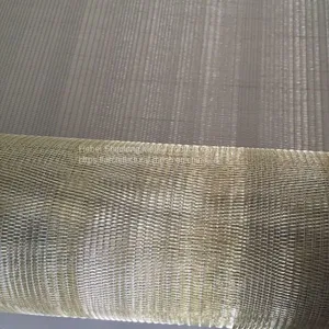 XY-R-01 GOLD WIRE MESH FOR GLASS LAMINATED thumbnail-5