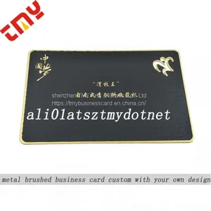 Custom Blank Metal Credit Cards,Black Metal Business Card Printing thumbnail-4