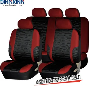DinnXinn Audi 9 Pcs Full Set PVC Leather Car Seat Cover Leather Manufacturer China thumbnail-1