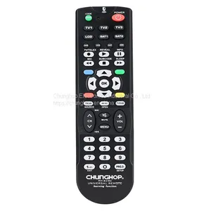 RM-828E TV LCD SAT DVD VCD AUX 10 in 1 Universal Remote Control thumbnail-1