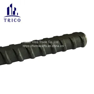 Hot Rolled Concrete Formwork Tie Rod Z Bar /  Dia15/17mm Thread Round Steel Bar thumbnail-2