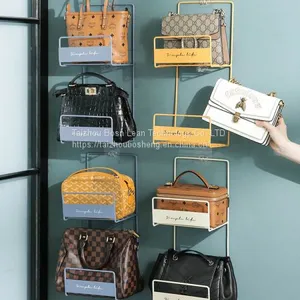 European Style Over The Door Hanging Bag Storage Rack Wall-mounted Bag Storage Rack thumbnail-1