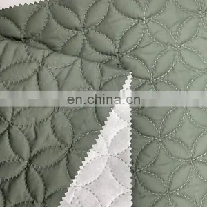Polyester Pongee Fabric Quilting Wadding Quilting Fabric for Winter Coat and Jacket thumbnail-3