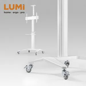 Ultra-Modern Aluminum Mobile TV Cart thumbnail-5