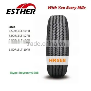 Light Truck Tyre 600R14LT 600R15LT 650R15LT thumbnail-1