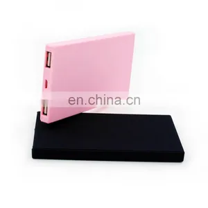 4000mah Polymer Power Bank External Battery Charger Plastic Super Thin Portable Power Bank Charger thumbnail-1