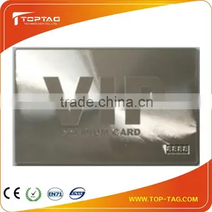 Brushed or Eteched Brass Metal VIP Cards thumbnail-1