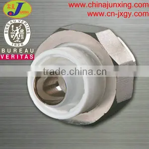 PERT Pipe Fittings/ Plastic Pipe Fittings Female Threaded Union thumbnail-1