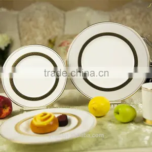 Bone China 20pcs Dinnerware Set With "AN" Design thumbnail-4