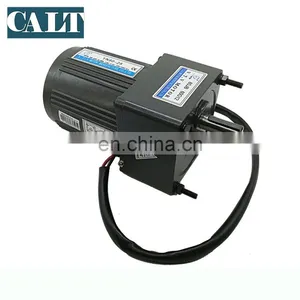 3 Wires VTV ac 220V 25w 10mm Shaft YN80-25/JB300G10 Induction Gear Motor With Gear Box thumbnail-3