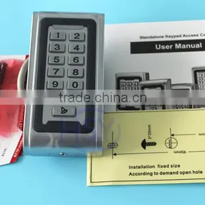 HSY-S212W Metal Shell Waterproof Wiegand26 RFID Card System Access Door Controller With Keypad thumbnail-4