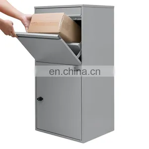 Parcel Drop Box Metal Parcel Letter Box Outdoor Secure Parcel Box thumbnail-2