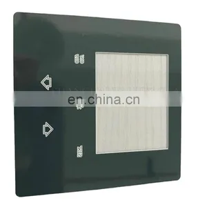 2021 High Quality Custom Printing Screen Printing Toughened Glass for Home Appliances Glass Plate Can be Customized thumbnail-1